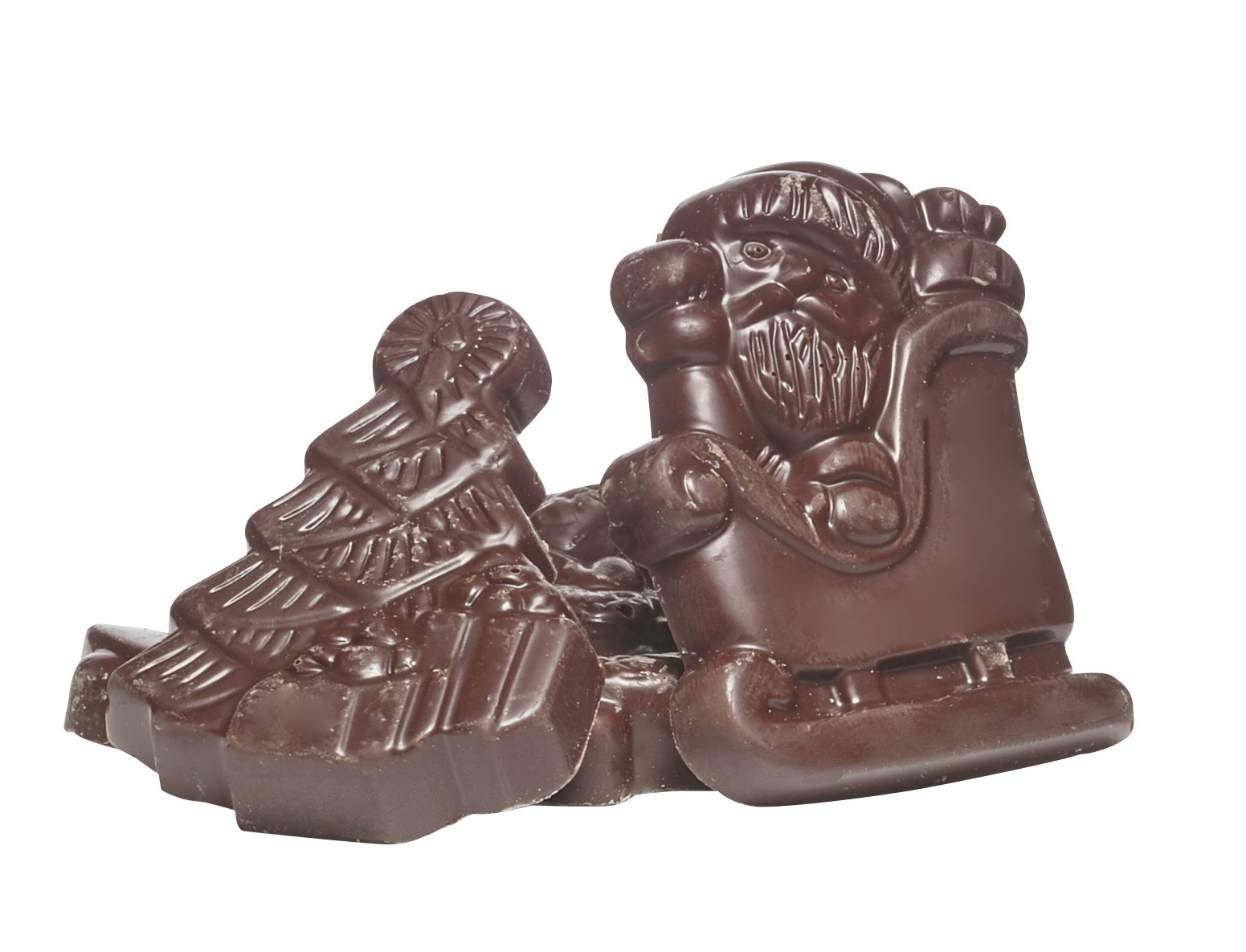 Belledonne Figures de Noël chocolat noir bio 2kg - 002688